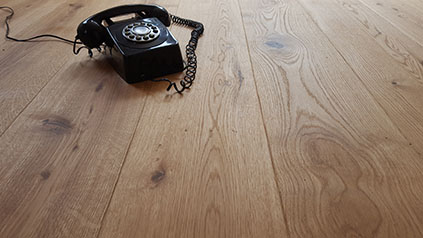 wood floor fitted by secret nails - London