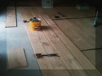 Glue down flooring london and Surrey